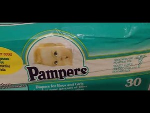 Pampers Vintage Diapers