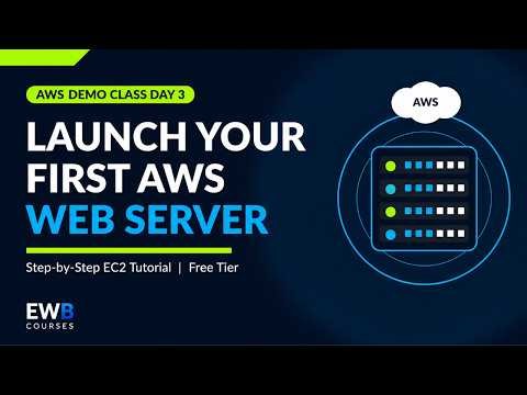 How to Create a Web Server on AWS EC2 and Deploy a Web App | Step-by-Step Demo