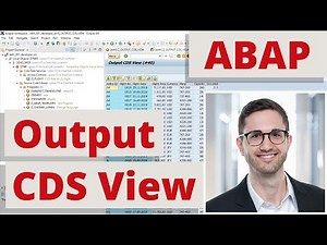 Output CDS View in ALV Grid Control
