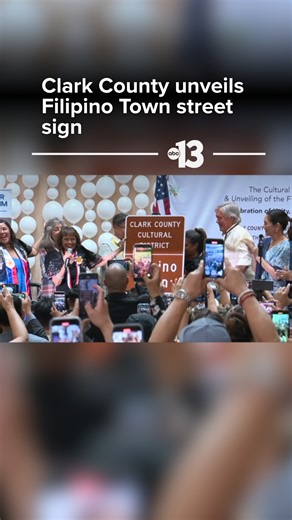 Filipino Town is now official in Las Vegas. 🇵🇭✨ | KTNV Channel 13 Las Vegas