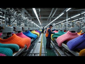 Inside the Sweater Factory: From Wool to Kids Winter Sweaters – Full Process