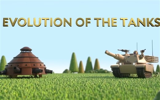 坦克发展史Evolution of the Tanks - Mitsi Studio