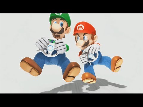 Mario Kart Wii | Intro movie | Nintendo Wii [4K] (A.I. upscaled)