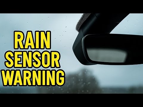 RAIN SENSOR WARNING! The Hidden Fix Dealers Won’t Tell You 🚨