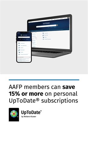 Join millions of physicians worldwide who trust UpToDate for point-of-care clinical decision support. Log in to the American Academy of Family Physicians (AAFP) member portal to access your member offer and save on your personal UpToDate subscription. #UpToDate #AAFP | UpToDate | Facebook