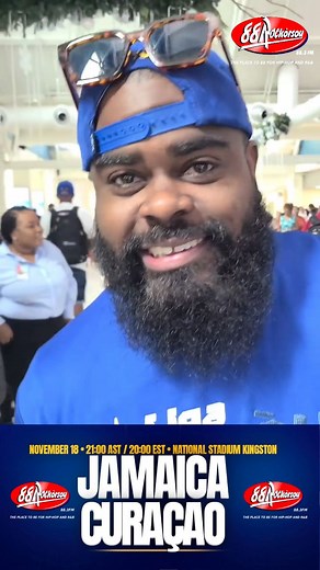 1.1K views · 287 reactions | @dj_jay_t ta dunabu un tiki di e ambiente na e momentu ku nos blue wave a bula bai Jamaice pa bai apoya nos selekshon! ⚽️ #nosta12 #88rockorsou | 88Rockorsou 88.3 FM | Facebook