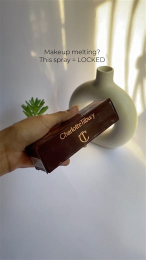 POV: You finally find a setting spray that actually works ✨ #charlottetilbury #settingspray #shorts