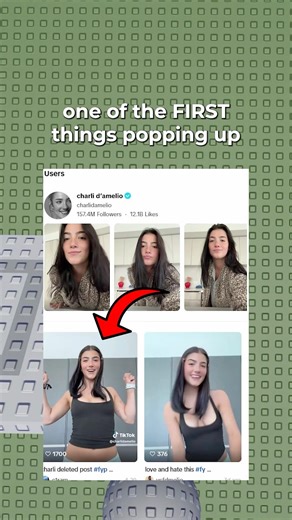 Charli D'Amelio's deleted video is blowing up #roblox #robloxshorts #youtubeshorts #shorts