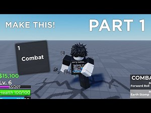 How to make a game like Blox Fruits in Roblox Studio! Part 1