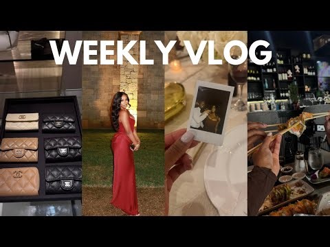 WEEKLY VLOG: DREAM WEDDING, MIAMI WITH FAMILY, NEW YEAR REFLECTION, LUXURY SHOPPING & MORE