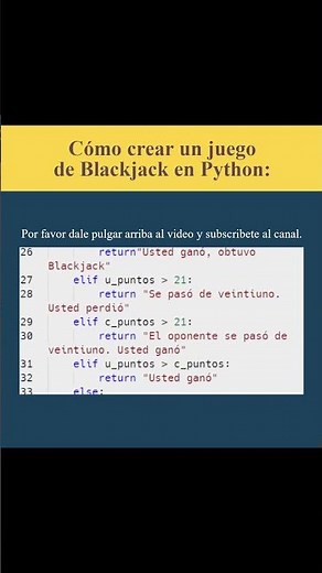 Cómo crear un juego de Blackjack en Python (AJTekniko)