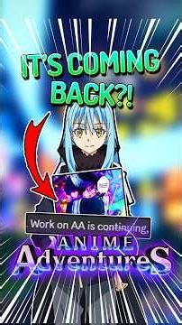 Anime Adventures Is FINALLY Coming Back?!