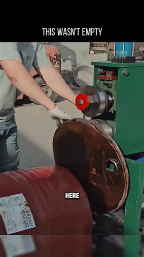 Why Sealed Drums Are Dangerous #safety #engineering #physics #industrial #science