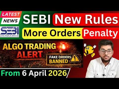SEBI Changes Algo Trading Rules From 6 April 2026 🔥 OTR New Rule | Traders Alert