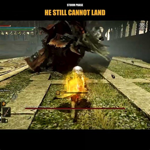Divine Beast Dancing Lion Boss Fight 🔥 Elden Ring DLC #shorts