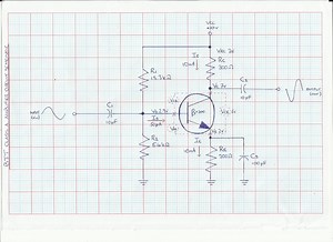 Class a amplifier circuit calculator