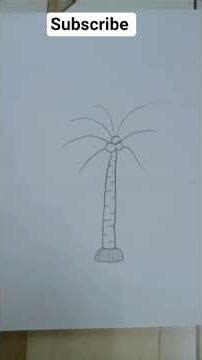 How To Draw a Tree 🌴 #trees #art #treelovers #treeoflife #easydrawing