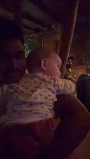 Sri Lanka Family Travel: Baby Sleeps with Trusted Driver