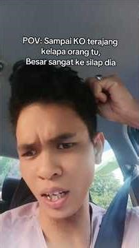 Besar sgt ke silap dia DKT KO tu, sampai KO nak terajang kepala org tu,agk2 la kan boleh cakap elok2