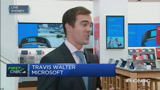 Microsoft opens flagship store in Sydney