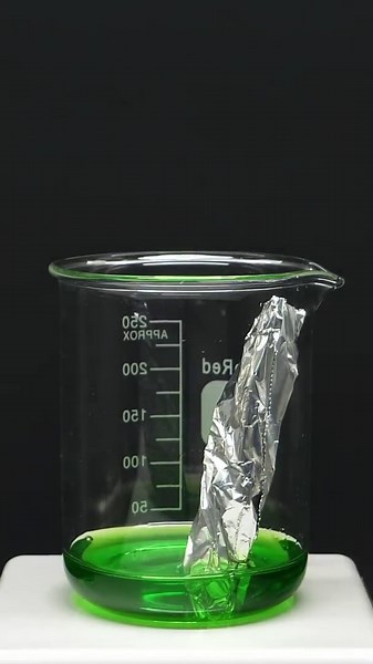 Aluminum vs acid is crazy