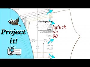 Layers in raster sewing patterns? No way! {Gimp}