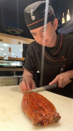 Japanese eel fillet🐉#eel #dragon