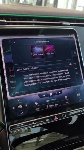 How To: Change Sound Experience in Mercedes-Benz All Electric EQS