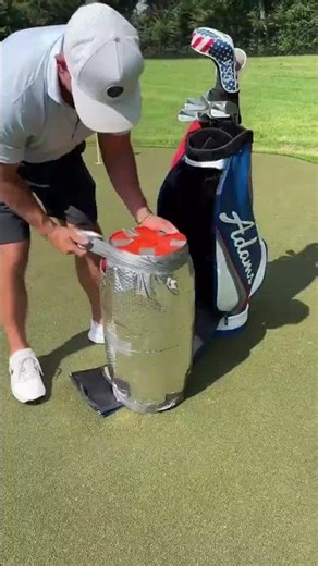 Genius 5-Gallon Bucket Golf Setup Nobody Is Doing It Like Him!