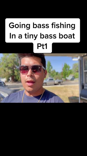 Fishing in a small bass boat pt1 #bassfishing #tinyboat #fishtok #fisherman