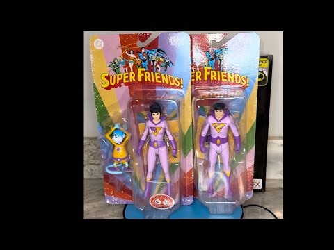 Unboxing & Review Super Friends Wonder Twins