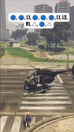 GTA 5 Helicopter Cheat Code 🚁| PS5 GTA V gameplay cheat codes #gta5 #rockstargames #helicopter