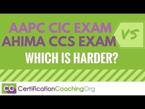 Is the AAPC's CIC Exam Harder Than AHIMA's CCS Exam?