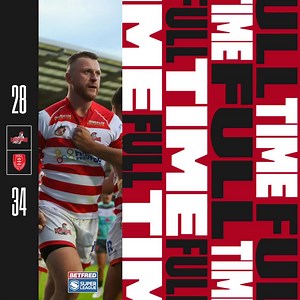 FULL TIME An epic encounter here at Leigh Sports Village but the Centurions come up just short, beaten 34-28 by Hull KR | Leigh Leopards
