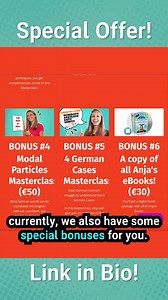 🇩🇪 LEARN GERMAN WITH 50% DISCOUNT 🎄 | Learn German with Anja