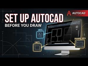AutoCAD setup for beginners | Units, Limits & Drawing area | Step-by-Step