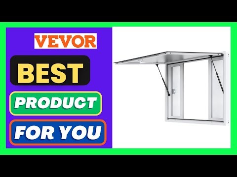 VEVOR Concession Window 48"x36", Aluminum Alloy Food