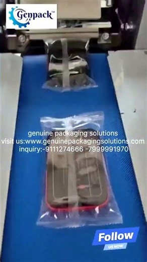 Flow Wrap Machine | Automatic Pillow Packing #ServoDrivenFlowWrap Machine