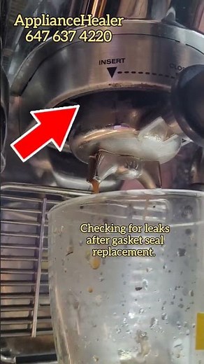 #delonghi La Specialista after gasket seal replacement.