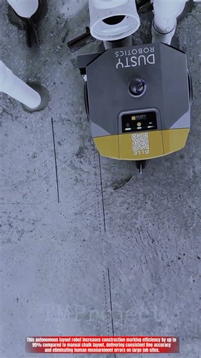Innovative Autonomous Construction Layout Robot : Best Precision Floor Marking