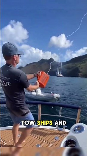 Throwing a rope from a distance #facts #ship #short