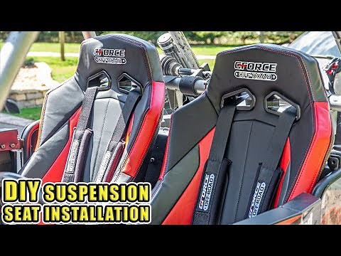 G-Force Off-Road Suspension Seats: Unboxing + Overview + Installation in Polaris RZR - UTV/SXS Seats