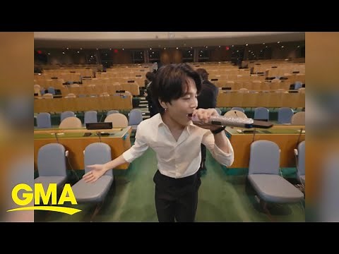BTS debuts special performance of 'Permission To Dance' filmed in and around UN | GMA