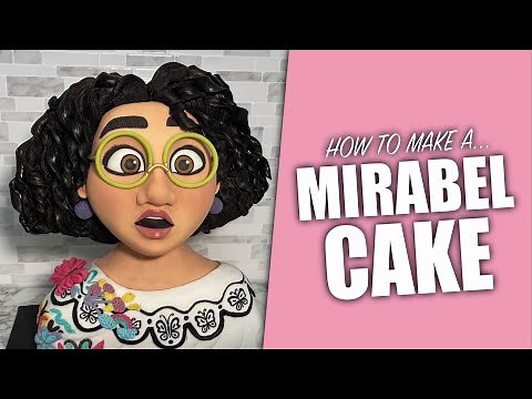 How to make a Mirabel | Encanto CAKE 🍰