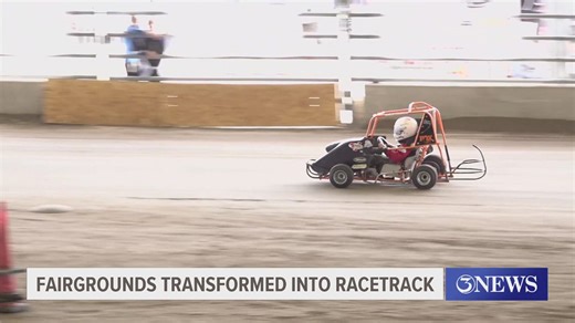 RMB Fairgrounds transformed into racetrack for South Texas Arena Racing Series