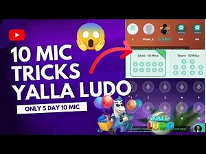 Yalla Ludo 10 Mic🎙️Increase Room Level 5 Day Tips And Tricks Yalla Ludo 2024