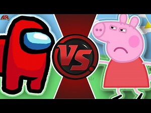 PEPPA PIG IS AMONG US! (Peppa Pig vs Among Us Animation) Among Us Cartoon Fight!