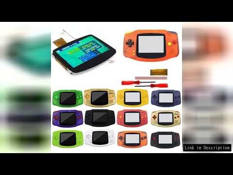 Newest GBA V5 Screen IPS Laminated Easy Install Drop-in Replacements HD Screen for Gameboy Avance GB