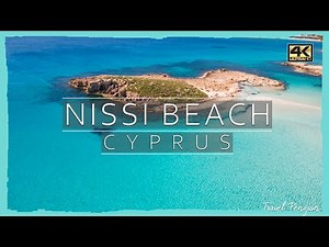 Nissi Beach ● Cyprus 🇨🇾 【4K】 Aerial Cinematic Drone