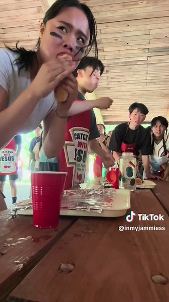 Hotdog Eating Contest Experience and Aftermath